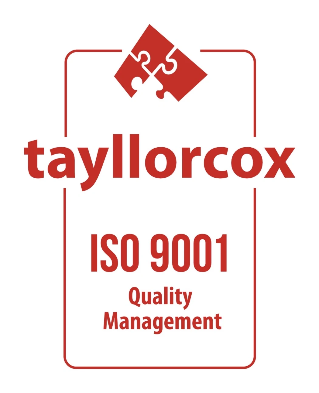 Certificazione ISO 9001 Quality Management Taylorcox